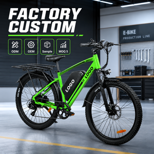 Vélo de montagne électrique en gros d'usine DM427 27,5 pouces, moteur sans balais 750W, batterie lithium 48V, double suspension, vélo de sport - Product Image 1