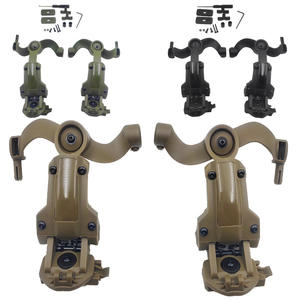 Soporte de Riel para Auriculares Tácticos, Rotación de 360 Grados, Adaptador de Guía para Casco, Compatible con OPS Core ARC Team Wendy M-LOK, 100% Nailon - Product Image 5