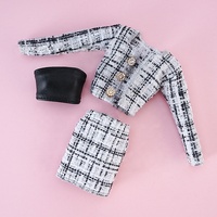 Poupée de 30 cm, ensemble de 3 pièces, mode quotidienne, petit costume parfumé