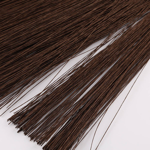 Floral <b>Wire</b> Paper Coated <b>Flower</b> Stems Green And Brown Metal Plated Middle Size DIY Jewelry Accessories Craft Tools - Product Image 5