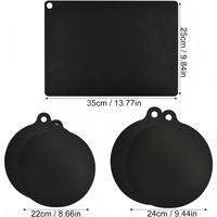 Silikon-Induktionskochfeld-Matte mit Hoher Temperaturbeständigkeit, Umweltfreundlich, 2mm Dick, Haushaltskochgeschirr-Schutz