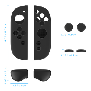 Funda de silicona antideslizante para Nintendo Switch 2 controlador izquierdo derecho con tapa de palanca de mando para Switch 2 funda protectora a prueba de golpes - Product Image 3