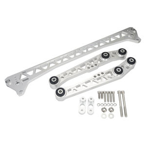 Lengan Kontrol Bawah Suspensi Belakang New Silver Billet dengan Penyangga Subframe Suku Cadang Mesin untuk Honda Civic EG 1988-1995 LCA - Product Image 1