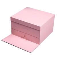 Boîte Cadeau Cosmétique Magnétique de Luxe en Gros d'Usine, Emballage Réutilisable Pliable avec Rabat, pour Ensemble de Maquillage et Rouge à Lèvres, avec Insert et Miroir