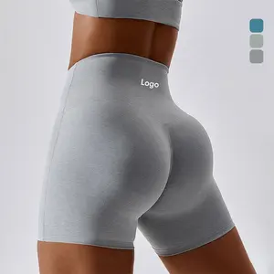 FY806 # Sommer Großhandel Frauen Biker Gym Sports horts Stretchy Dance Leggings Plain Running Workout Sweat Shorts Yoga Shorts