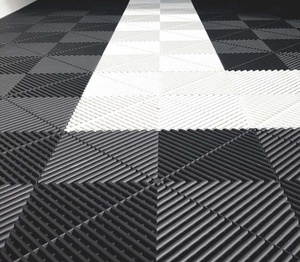 Nhà máy cửa hàng mới tự động thấm nước nhà để xe gạch lát sàn khảm hiện đại PP nhựa lồng vào nhau ngoài trời bãi đậu xe riêng - Product Image 2