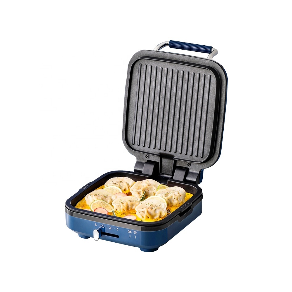 2021 new type kitchen aluminum smokeless electric grill pan indoor for sale