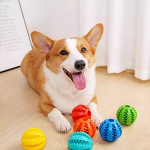 プレミアム耐久性のある自己修復型子犬用噛むボール |   漏れ防止 |   トレーニングと歯が生える時期のインタラクティブな遊び |   犬用おもちゃ - Product Image 4