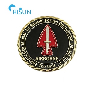 Souvenirs personnalisés, pièce commémorative triangulaire des Forces Spéciales Aéroportuaires de l'USAF, pièces de défi personnalisées Delta Swivel - Product Image 6