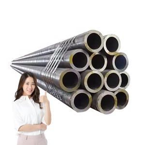 Бесшовная труба из углеродистой стали <span class=keywords><strong>ASTM</strong></span> A106 GRB 1/2 24 дюйма SCH40/SCH80 для нефтегазопроводов и котлов, высокого давления, EN10216 S355J2H - Product Image 3