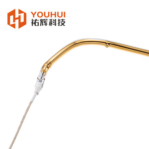 Youhui Infrared <b>Heating</b> <b>Tube</b> Semi Gold Coated Alloy 8-14mm Industrial Furnace Use - Product Image 1