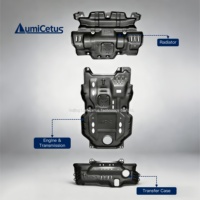 Plaques de protection de châssis pour Toyota 4Runner TRD Camry, Levin, GT, Yaris, X, L, E'Z, C-HR, Wildlander, Venza, Sienna