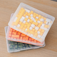 Boîte de rangement transparente anti-poussière pour interrupteurs de clavier mécanique et touches de clavier, organisateur direct usine pour bureau et gaming
