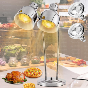 Restaurante Equipo de Hotel De pie Catering Lámpara calentadora de alimentos Calentador eléctrico Buffet Comida de lujo Luz de calor para fiesta de boda - Product Image 2