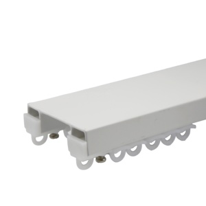 Thấp Hồ Sơ Nhôm Rèm Theo Dõi Trắng Siêu-Mỏng Linh Hoạt Cong Trần Núi Micro Mini Rèm Đường Sắt Theo Dõi - Product Image 6