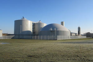 Cuve de fermentation automatique d'installation <span class=keywords><strong>domestique</strong></span> de réacteur de digesteur de biogaz anaérobie en acier boulonné de 10000m3 de Schumann - Product Image 6