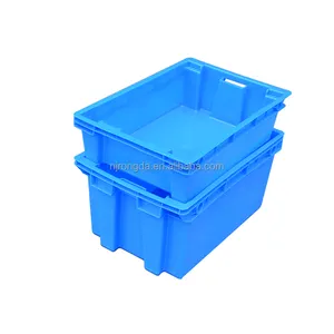 High quality Stackable Plastic Turnover Crates Tote Box