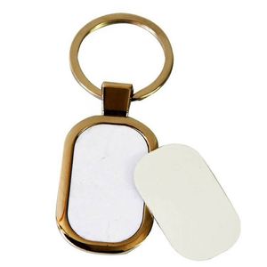 Various Custom Sublimation Keyrings Customized Blank Metal Heart Transfer Printing Keyholder Promotional DIY Keychains - Product Image 6