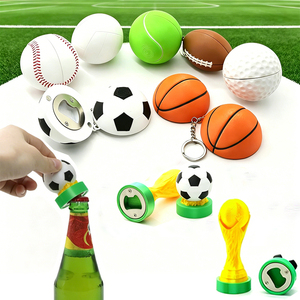Abrebotellas con Diseño de Balón de Fútbol Impreso en 3D para la Copa <span class=keywords><strong>Mundial</strong></span> de Fútbol 2026, Recuerdo para Aficionados al Fútbol, Juguete Impreso en 3D - Product Image 1