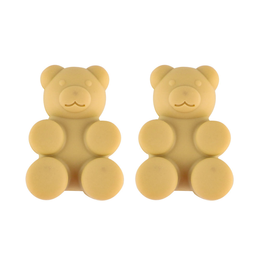 ลูกปัด SA203สีน้ำตาลรูปสัตว์โฟกัส