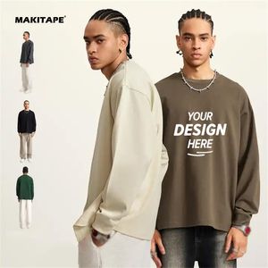 Sudadera BEW0186 Personalizada para Hombre, 100% Algodón, Cuello Redondo, Estilo Holgado, Hombros Caídos, Bordado Técnico, Otoño, 300g, Forrada - Product Image 1