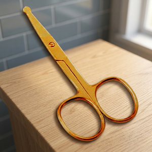 Forbici per Bellezza ASAP Ecologiche e Personalizzabili, Lame Dritte in Acciaio Inox, Forbici per Cura delle Unghie per Bambini, Modello Mustache in 4 Colori - Product Image 3