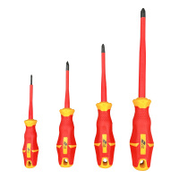 Jeu de tournevis d'électricien de qualité industrielle HORN, OEM, acier S2, multi-têtes, isolation VDE, embouts Phillips/plates, 13 pièces, durable
