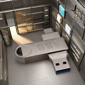 Factory Custom Logo OTG <strong>USB</strong> <strong>Flash</strong> Drive with Type-C 2-in-1 <strong>Swivel</strong> Pen &amp; <strong>Memory</strong> Stick 128GB 64GB 32GB 16GB 8GB 4GB - Product Image 3