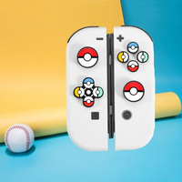 Joy-con boutons autocollant ensemble pour Nintendo Switch OLED Lite contrôleur Joycon personnalisé pouce poignée casquettes accessoires de jeu