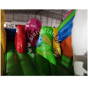 Commercial Inflatable Ocean Park Water Slide Shark <strong>Whal</strong> Cartoon Kids Outdoor Amusement Park Bounce Slide for Party Event Rentals - Product Image 4