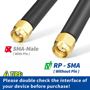 Omni sợi thủy tinh cao su ăng ten dọc <span class=keywords><strong>2</strong></span>.4GHz Wifi wimax IP66 không thấm nước tăng cao <span class=keywords><strong>2</strong></span> cho mạng di động Router không dây - Product Image 3