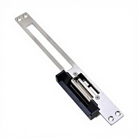 DFD CKB250KB-NO Serrure électrique à mortaise à faceplate longue de 250 mm, 12V, à catot, échouement fermé (NC) pour cadre de porte métallique