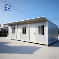 XH Cool Work Kit Modulaire pour Hôtel Conteneur 20 pieds, Maison Préfabriquée à Panneaux Sandwich à Faible Coût, Design Victorien, Thaïlande, Maroc