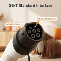Cargador Portátil para Vehículos Eléctricos GB/T de 3.5kW con Cable TPU de 5m, Resistente al Agua IP65, Plug & Play, CE/TUV, para Autos Eléctricos