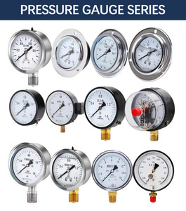 एचवीएसी कम दबाव गेज डायाफ्राम दबाव मीटर संकेतक हवा के पानी के लिए - Product Image 5