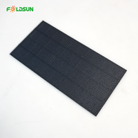 Foldsun 5pc 10PC 1W 3W 5V Mini Panneau Solaire PERC Monocristallin ETFE pour Bricolage Chargeur Cellulaire
