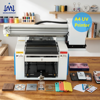 Beste A4 Mini Uv Printer-Kleinste Uv Flatbed Printer Voor Telefoonhoes Afdrukken Uv Printer