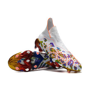 Botas de fútbol de tobillo alto personalizadas, precio barato al por mayor, tacos deportivos para entrenamiento, calzado de fútbol para niños y adultos - Product Image 5