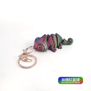 Llavero Camaleón 3D 2026 con Ojo Móvil de Simulación Multiarticulado, Regalo para Niños, Llavero Bonito para Coche - Product Image 6