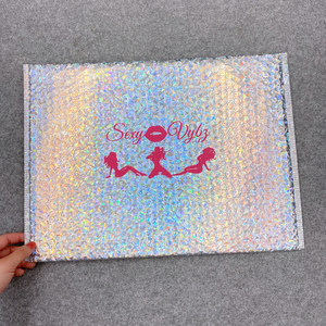 Stock eco-friendly personalizzabile nero rosa Mailer forte adesivo airbag imballaggio spedizione buste a prova di lacrima a <span class=keywords><strong>bolle</strong></span> imbottite - Product Image 3