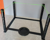 Sac de frappe sur pied avec logo personnalisé, absorption des chocs, capacité 60kg 90kg, pour salle de sport commerciale