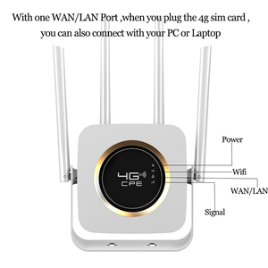 ฮาร์ดแวร์และซอฟต์แวร์คอมพิวเตอร์ที่เหมาะสม  เราเตอร์ไร้สาย CPE FDD TDD LTE Wifi  เราเตอร์แบบพกพา - Product Image 4