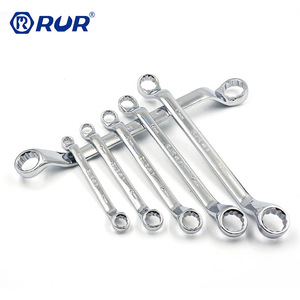 RUR Double End Wrench Set 8-22mm Metric Industrial Grade Chromium Vanadium Steel - Product Image 2