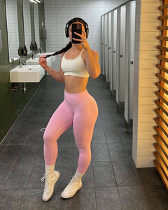 Quần legging thể thao bó sát, nâng mông, chống lộ, kiểu dáng scrunch, size XS-XL, dành cho nữ - Product Image 4