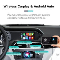 Boîtier CarPlay Sans Fil et Caméra de Recul Compatible NTG4.5/4.7 NTG5.0 Mercedes Modèles W166 W176 W205 W212 W218 Classes A B C E