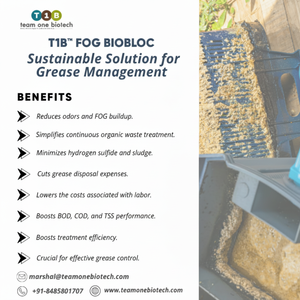 Cocina comercial BioBloc FOG Microbial para lavavajillas y esterilización Sistemas de residuos - Product Image 1