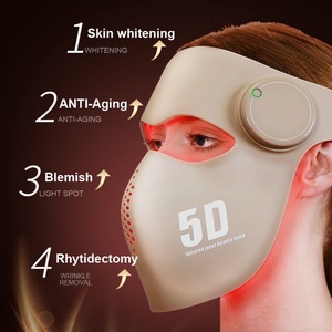 Masque facial professionnel 5D en silicone pour thérapie laser, anti-rides et rajeunissement, équipement de beauté, soin de la peau - Product Image 3