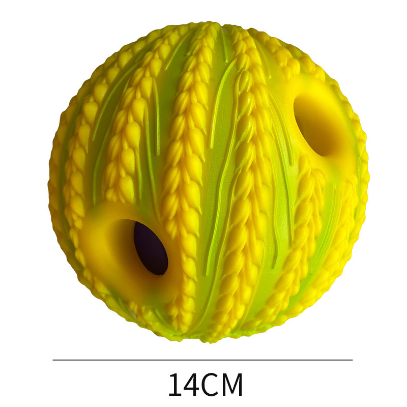 yellow Wheat ear ball 14CM