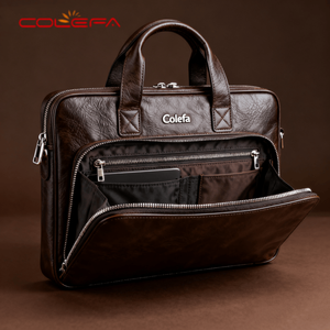 Colefa marque hommes enseignant épaule sacs à main bureau porte-documents ordinateur portable <span class=keywords><strong>sac</strong></span> couvre manches 15.6 pouces hommes sacs <span class=keywords><strong>de</strong></span> messager - Product Image 4