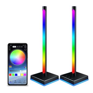 LED Smart Light Bars RGB Smart Backlights <strong>Headphone</strong> Stand Music Rhythm Led Table Lamp With Headset Stand for Gaming - Product Image 1